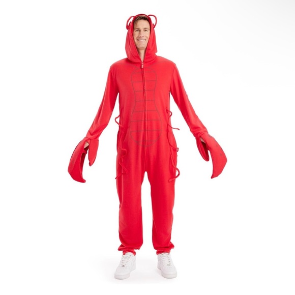 NWT Adult Tipsy Elves Red Lobster Costume - Picture 1 of 10